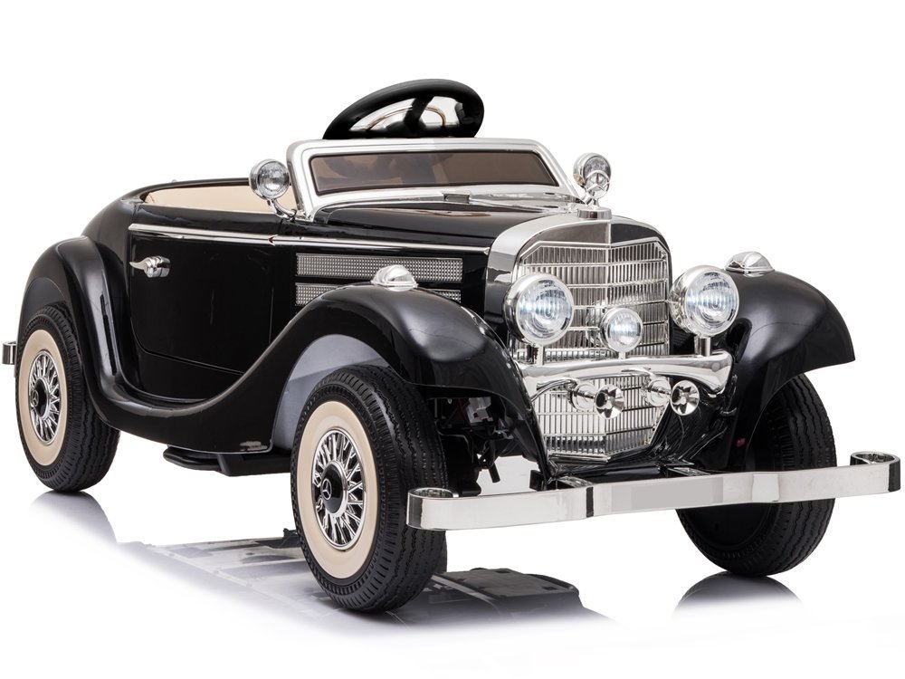 Electric-Ride-On-Car-Mercedes-540K-Black