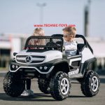 otroski djecji kids avtomobil automobil električni akumulator baterija Electric-Ride-On-Mercedes-Unimog-S-White_technic-toys_7