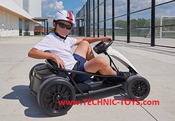 Electric-Ride-On-Go-Cart-GOkart akumulator djecji otroski drift_kids child 2