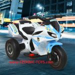 otroski policijski motor na akumulator djecji motocikel motocikl Electric-Ride-On-Police-Motorbike-GTM5588-White-Blue-6451_2
